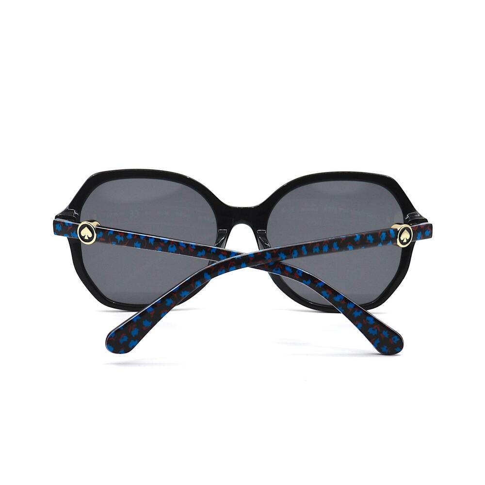 NEW KATE SPADE LOURDES/F/S 3H2 BLACK GREY POLARIZED AUTHENTIC SUNGLASSES - Picture 9 of 12